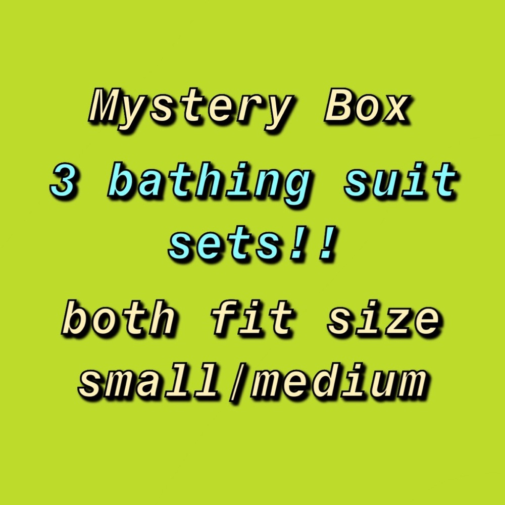 3 BIKINI SETS